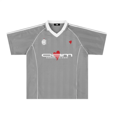 Hustlers Club Soccer Jersey — Gray